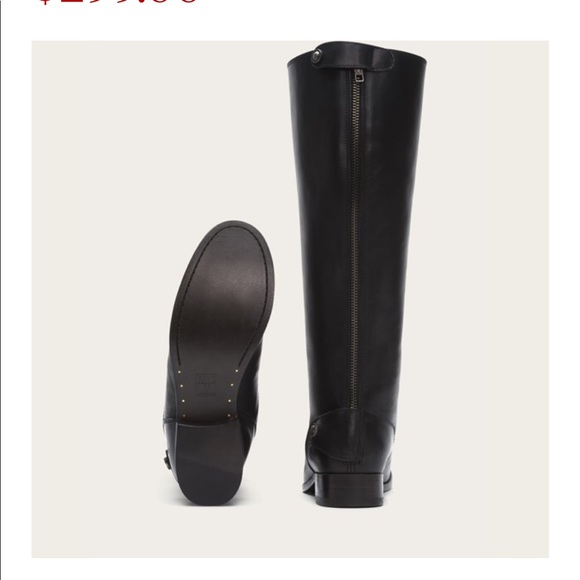 Frye Melissa Button Back Zip Boots - Picture 3 of 8